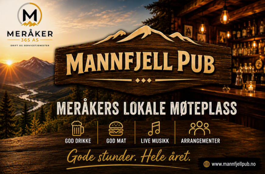 Velkommen til Mannfjell Pub
